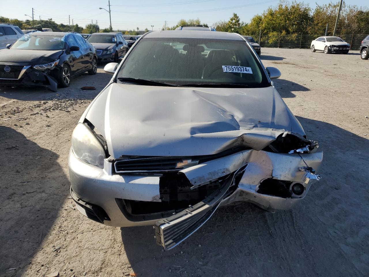 2008 Chevrolet Impala Ltz VIN: 2G1WU583X81227683 Lot: 75519374