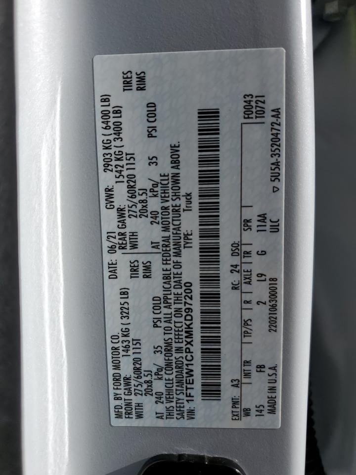 2021 Ford F-150 - Image 13