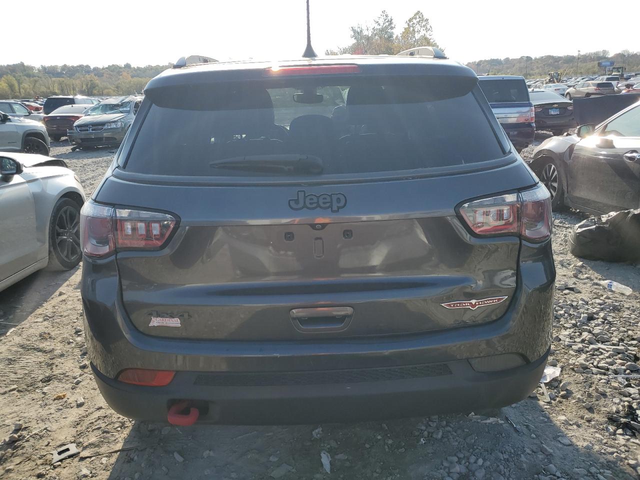 2019 Jeep Compass Trailhawk VIN: 3C4NJDDB1KT686027 Lot: 78013884