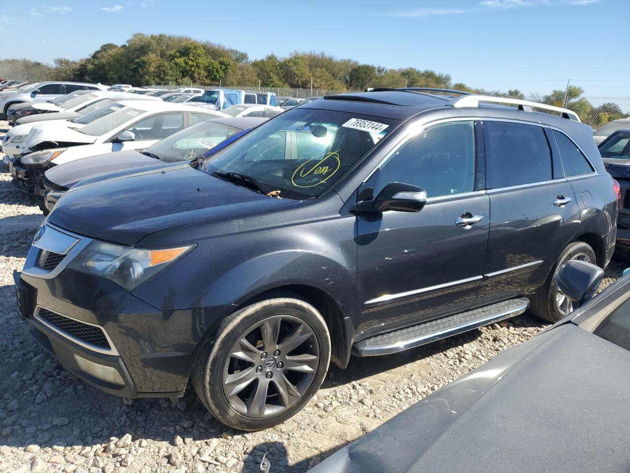 VIN 2HNYD2H6XDH516731 2013 ACURA MDX no.1