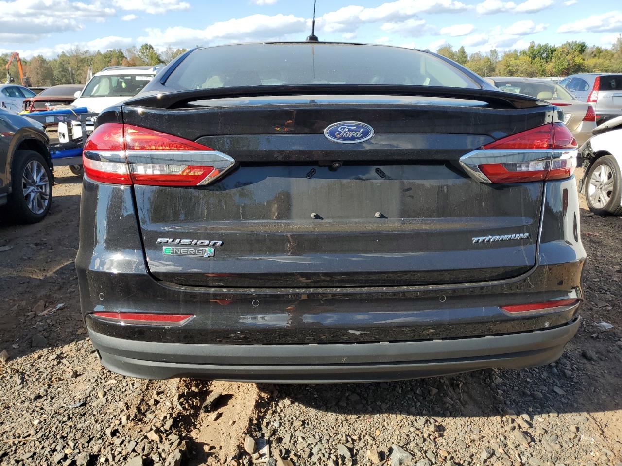 2019 Ford Fusion Titanium VIN: 3FA6P0SU4KR101363 Lot: 74132734