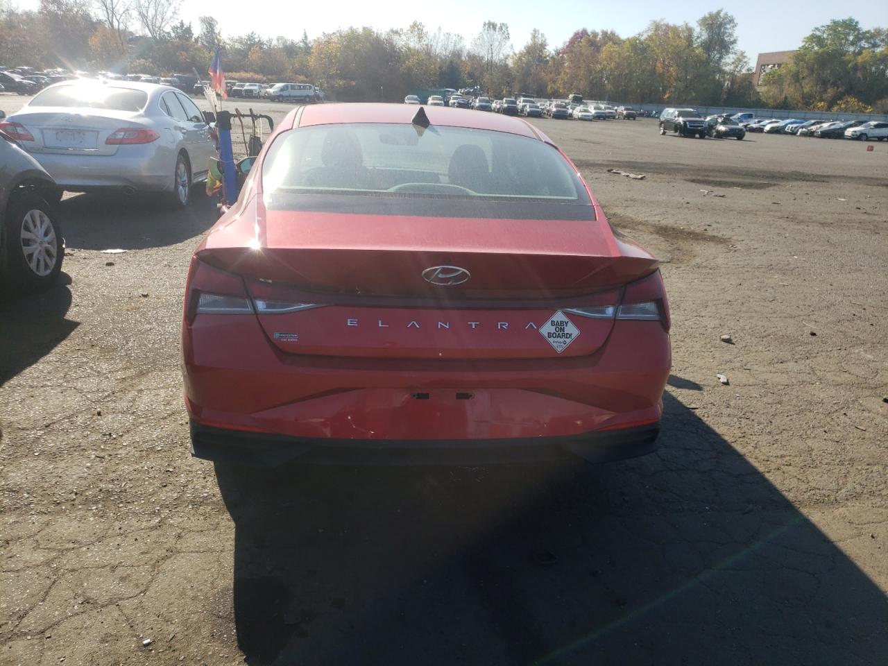 2021 Hyundai Elantra Se VIN: 5NPLL4AGXMH036987 Lot: 75596984