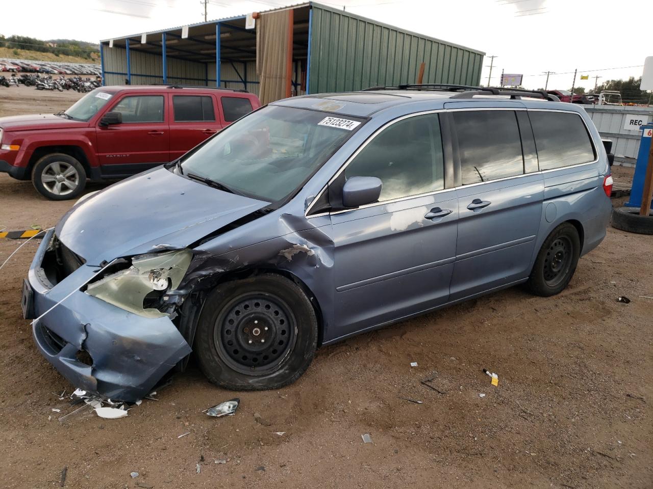 2006 Honda Odyssey Touring VIN: 5FNRL38886B053131 Lot: 75123274