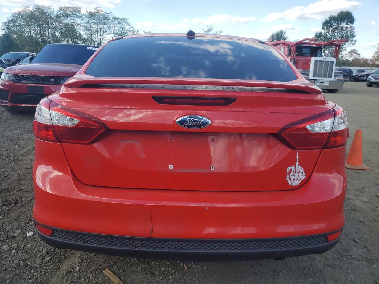 2013 Ford Focus Se VIN: 1FADP3F22DL308451 Lot: 74407734