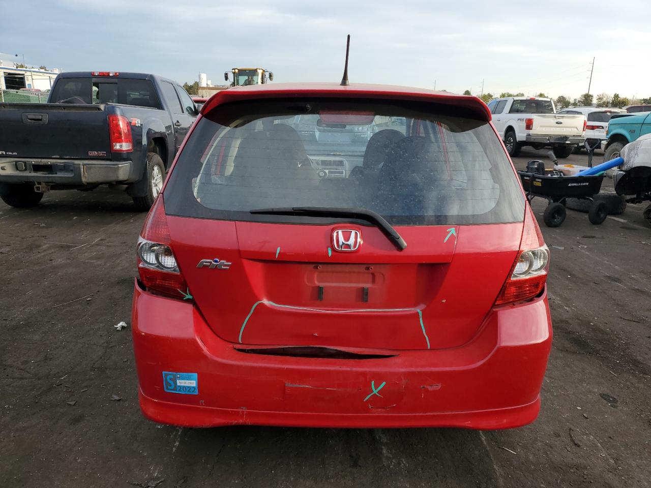 JHMGD38607S034983 2007 Honda Fit S