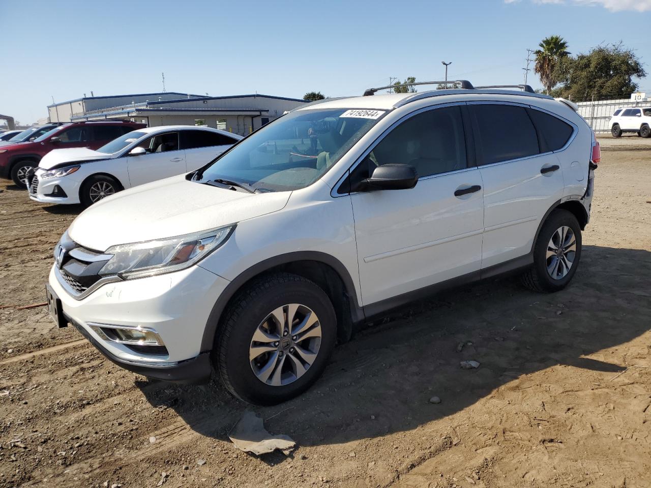 5J6RM3H34FL001584 2015 Honda Cr-V Lx