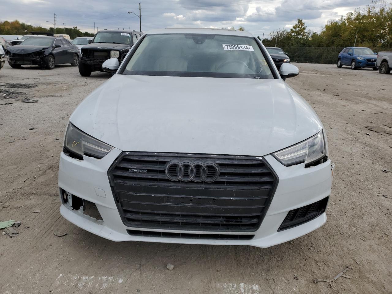 2017 Audi A4 Premium VIN: WAUANAF47HN068846 Lot: 75999134