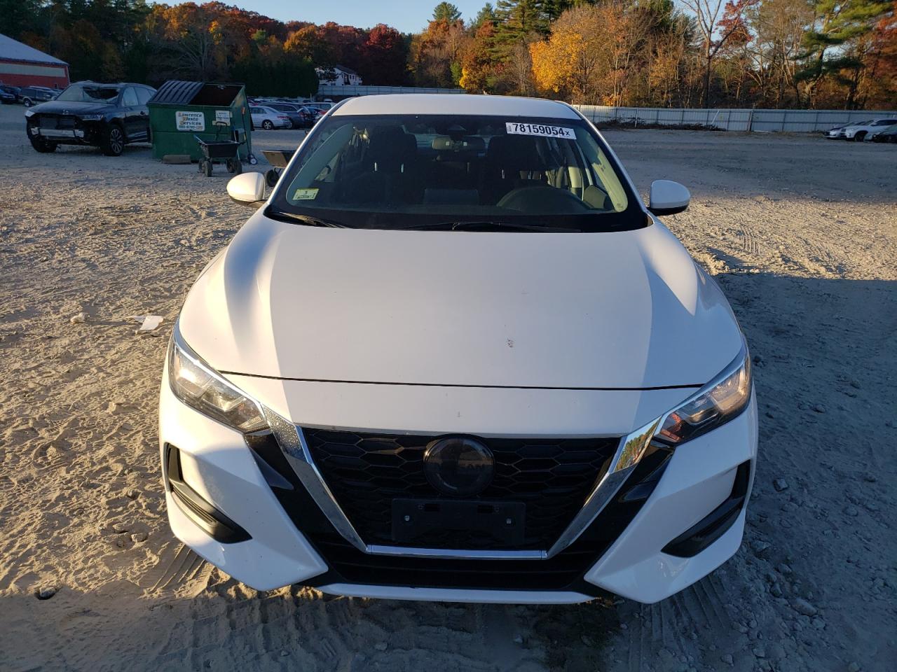 2022 Nissan Sentra Sv VIN: 3N1AB8CV6NY204693 Lot: 78159054