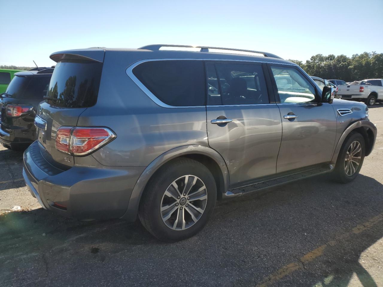 2018 Nissan Armada Sv VIN: JN8AY2ND0J9059538 Lot: 76561054