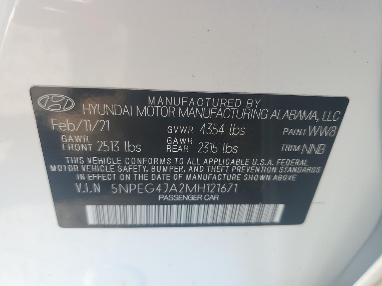 2021 Hyundai Sonata - Image 12