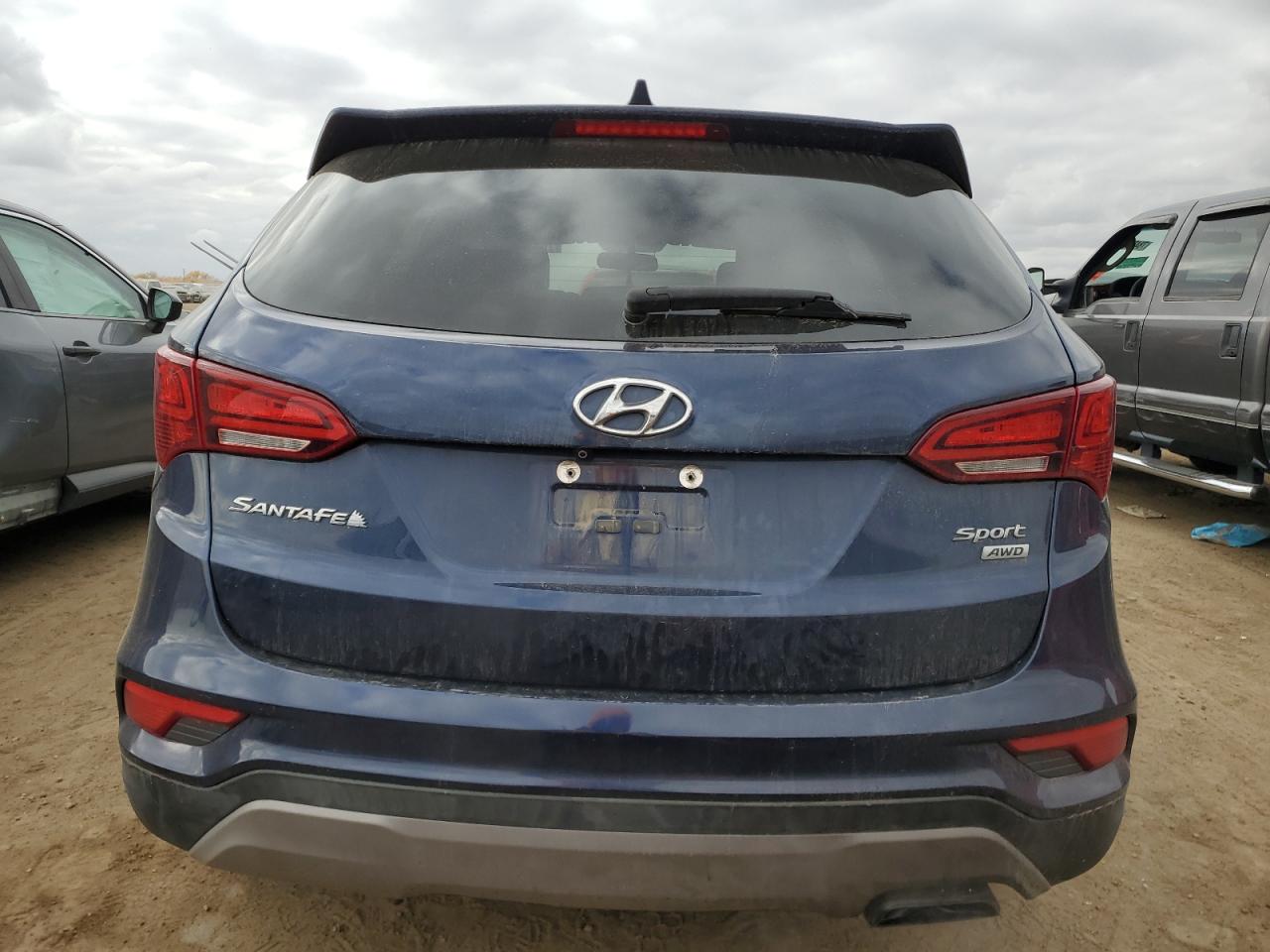 VIN 5XYZTDLB1HG464648 2017 HYUNDAI SANTA FE no.6