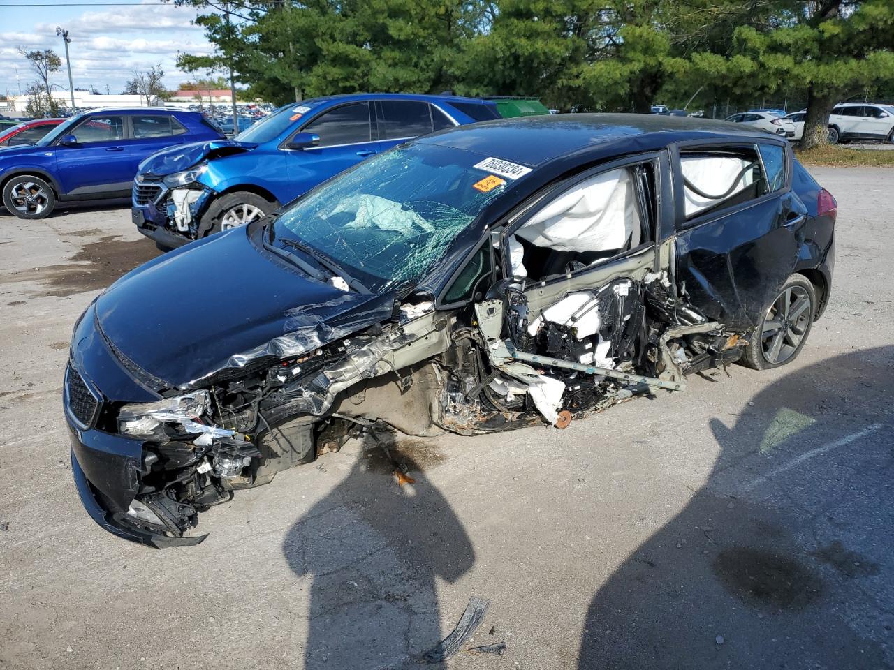 2017 Kia Forte Ex de vânzare în Lexington, KY - Rollover