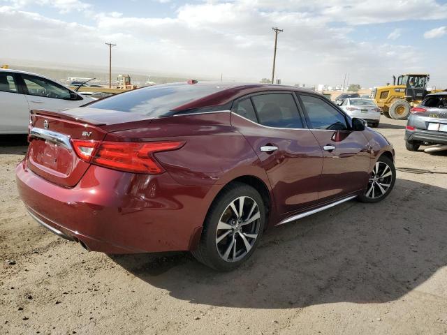  NISSAN MAXIMA 2017 Бургунді