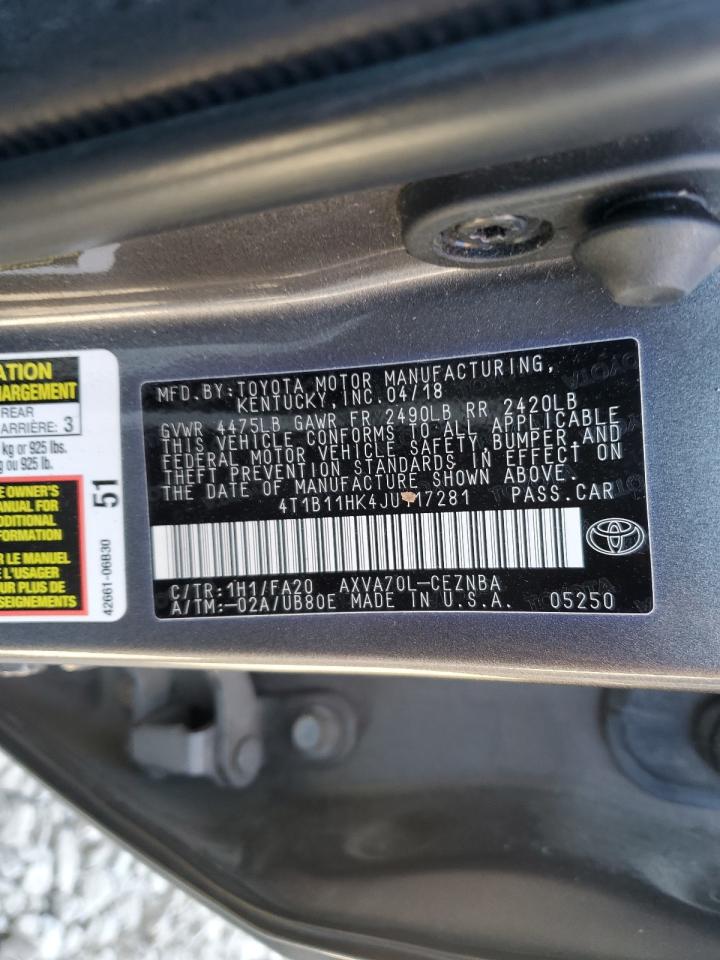 2018 Toyota Camry - Image 12