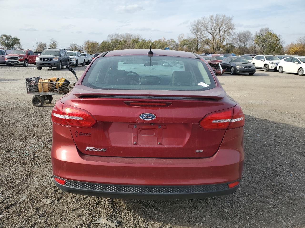 2015 Ford Focus Se VIN: 1FADP3F25FL319138 Lot: 78544254