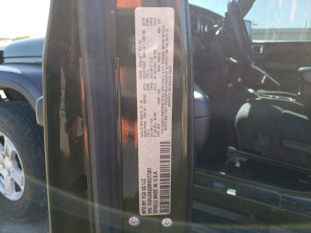 2021 Jeep Wrangler - Image 12