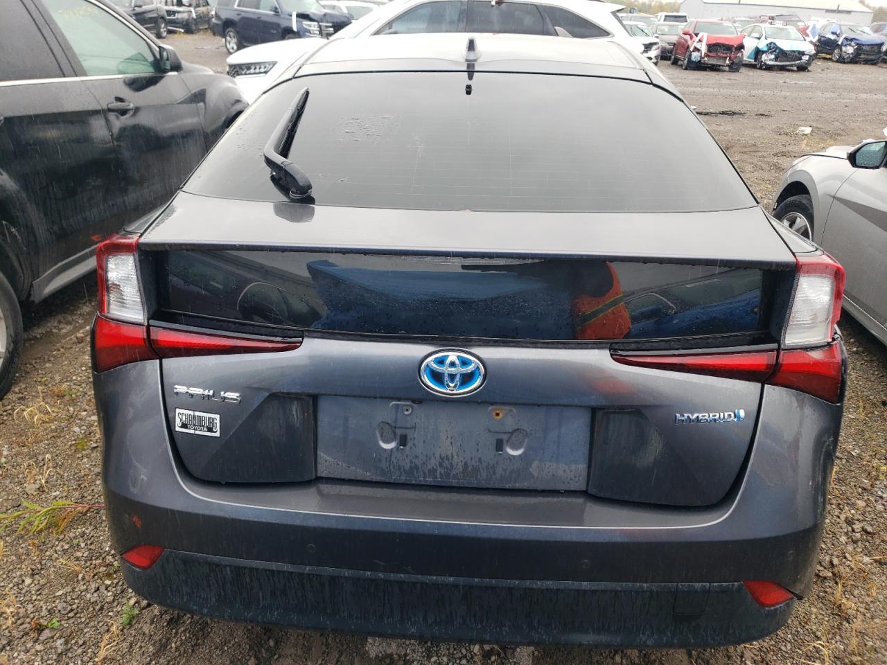 VIN JTDKARFU1K3100372 2019 TOYOTA PRIUS no.6