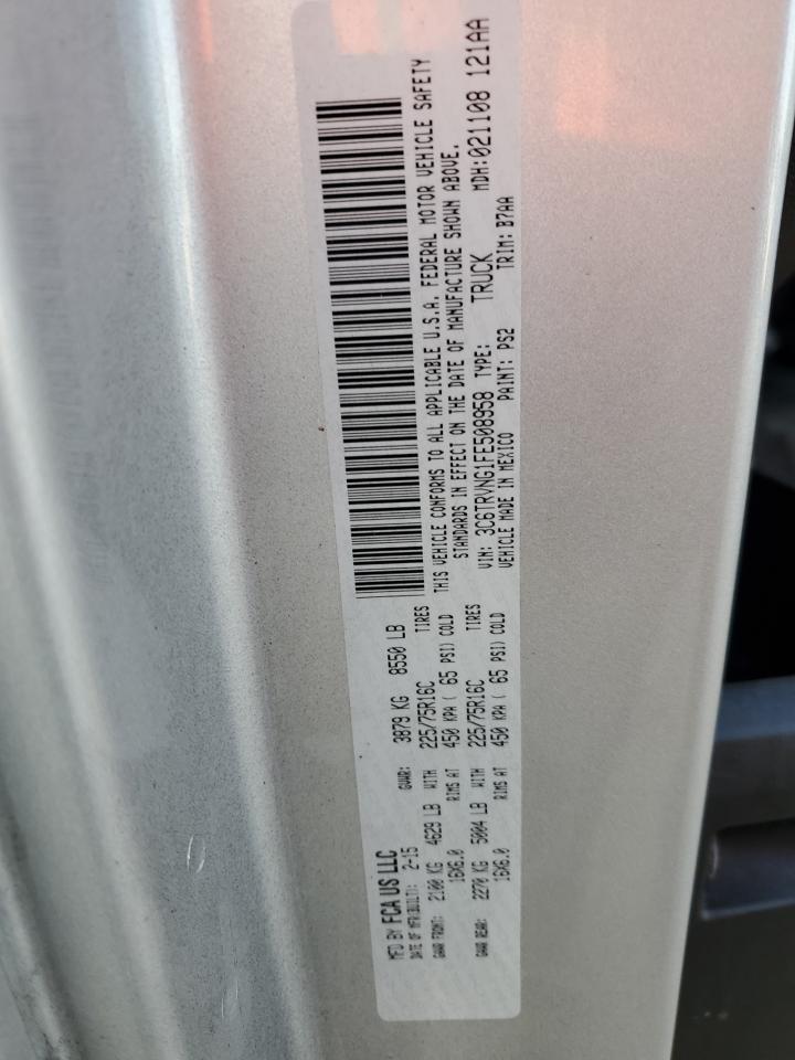 3C6TRVNG1FE508958 2015 Ram Promaster 1500 1500 Standard