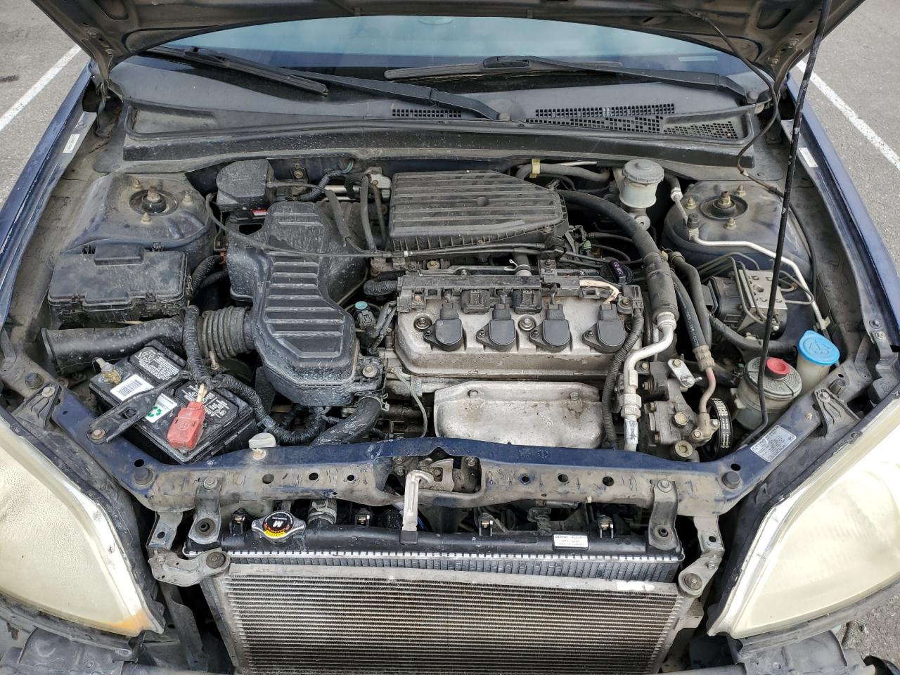 2003 Honda Civic Ex VIN: 2HGES26733H594570 Lot: 75929294