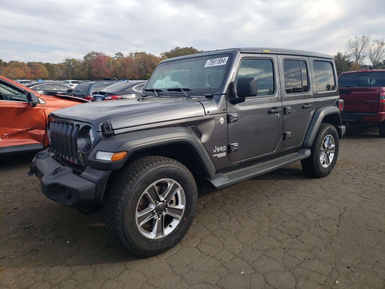 2021 Jeep Wrangler Unlimited Sport VIN: 1C4HJXDG8MW632232 Lot: 75911954