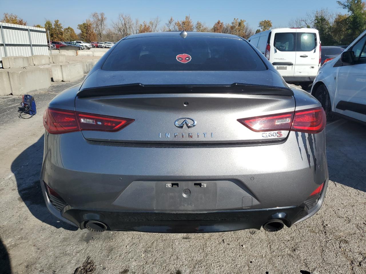 2018 Infiniti Q60 Red Sport 400 VIN: JN1FV7EK0JM531047 Lot: 78151754