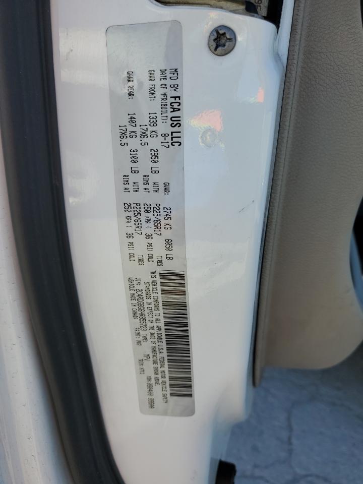 2C4RDGBG6HR855723 2017 Dodge Grand Caravan Se