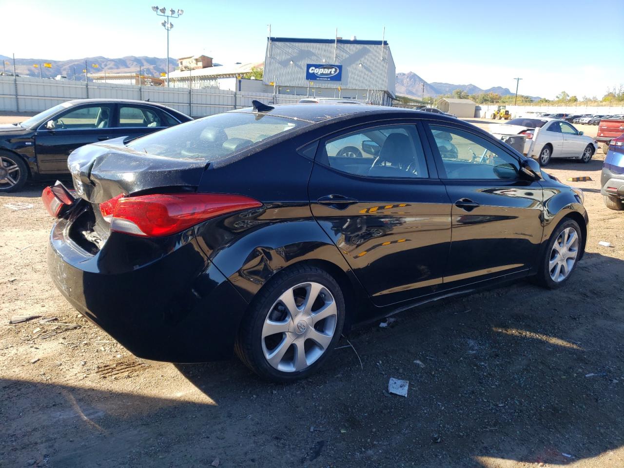 VIN KMHDH4AEXDU003025 2013 HYUNDAI ELANTRA no.3