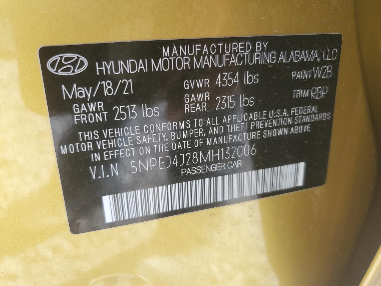 2021 Hyundai Sonata - Image 12