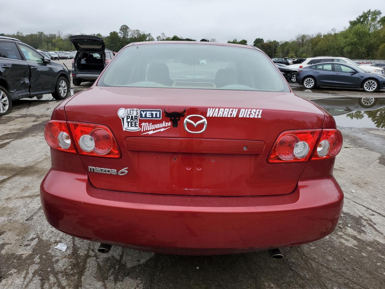 2003 Mazda 6 S VIN: 1YVFP80D335M13491 Lot: 74111304