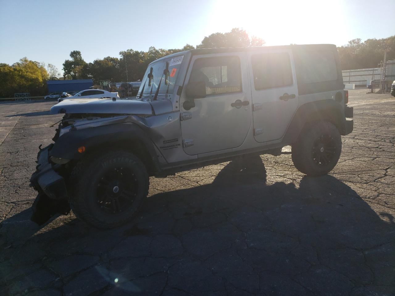 VIN 1C4BJWDG4EL316345 2014 JEEP WRANGLER no.1