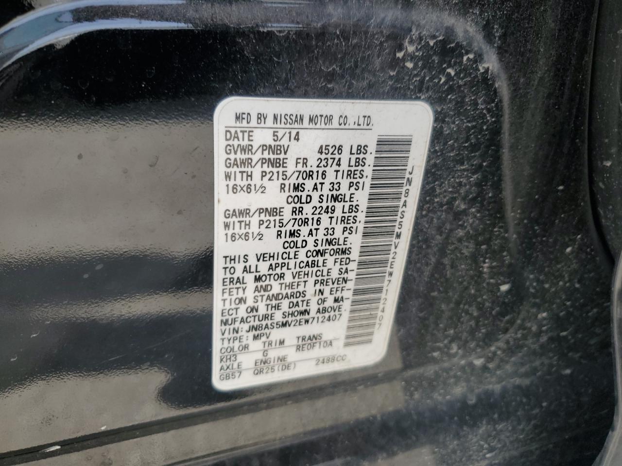 2014 Nissan Rogue - Image 13