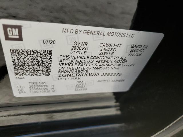 1GNERKKWXLJ283375 Chevrolet Traverse P 14