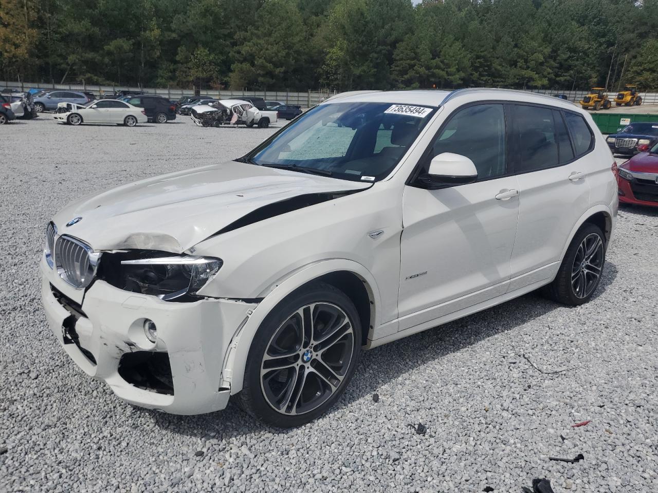 VIN 5UXWX9C57G0D72352 2016 BMW X3 no.1