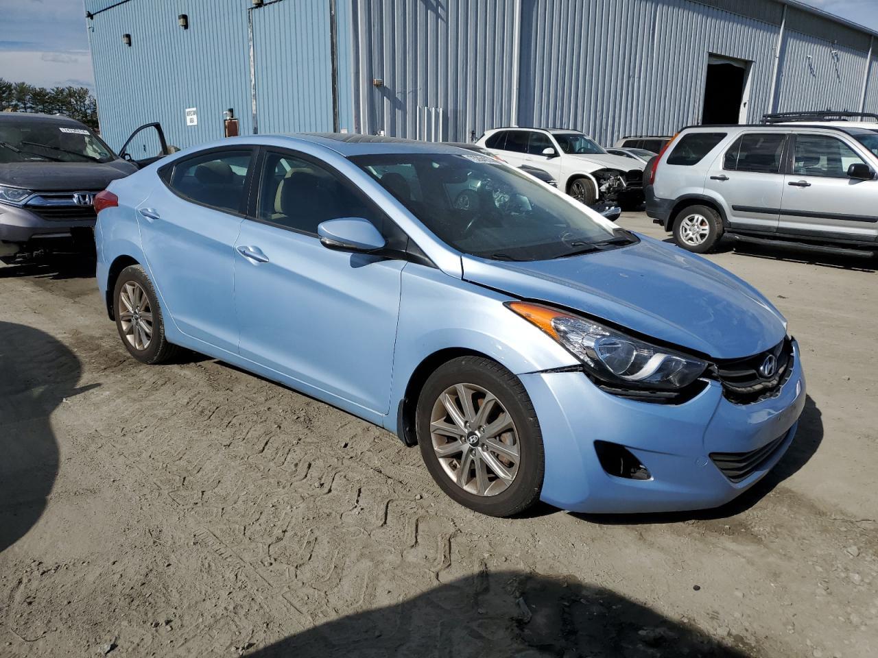 VIN KMHDH4AE9DU579107 2013 HYUNDAI ELANTRA no.4