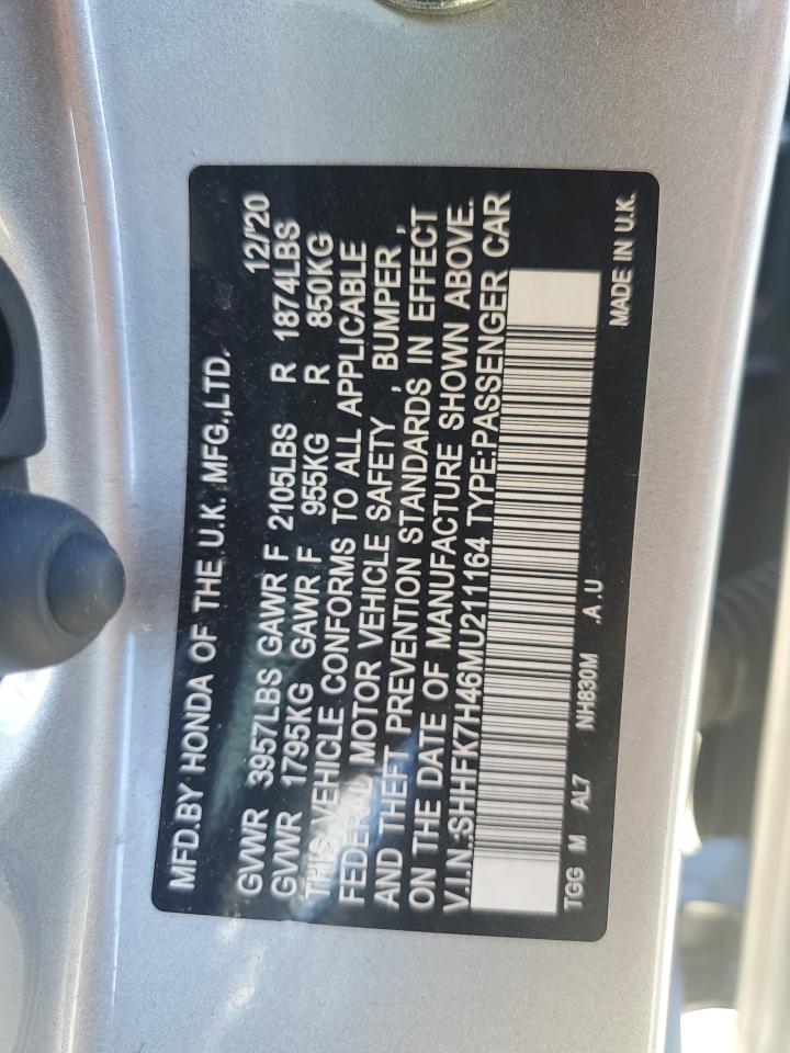 2021 Honda Civic - Image 13