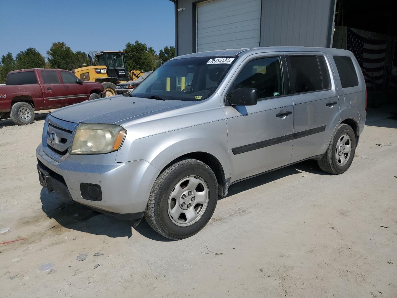 2011 Honda Pilot Lx VIN: 5FNYF4H26BB068886 Lot: 75735134