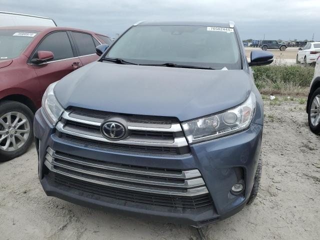  TOYOTA HIGHLANDER 2019 Синий