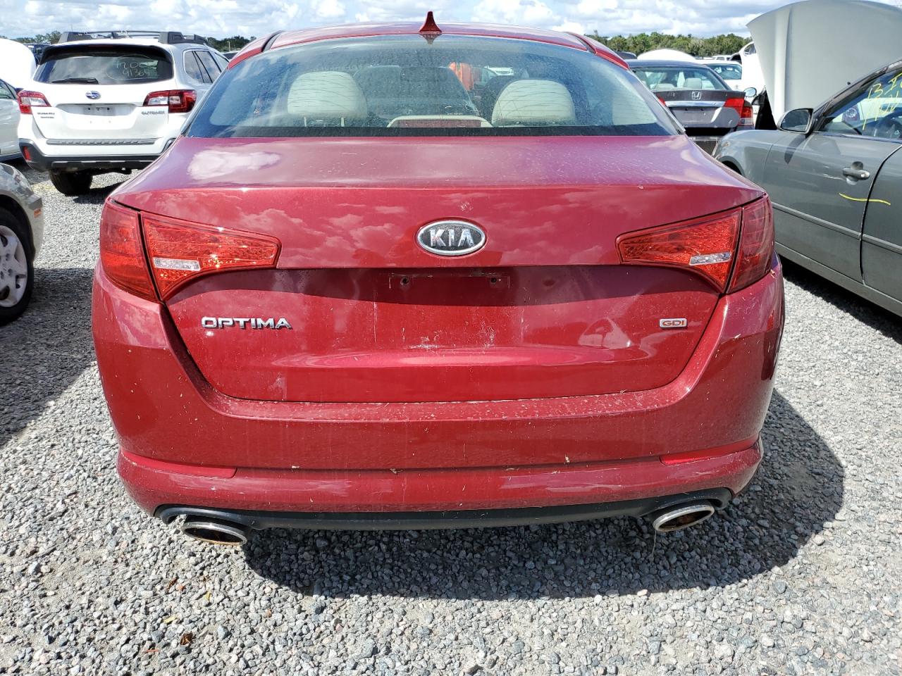 2011 Kia Optima Lx VIN: KNAGM4A72B5121296 Lot: 73915594