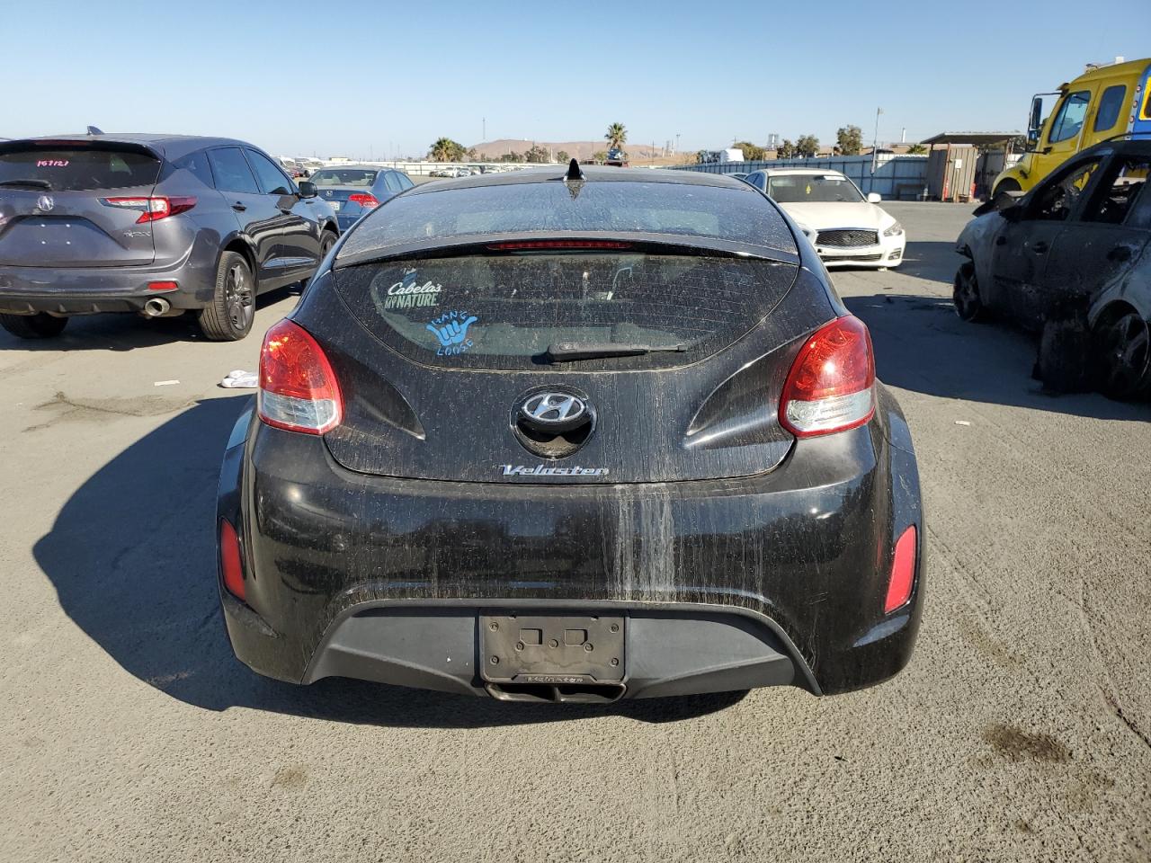 2012 Hyundai Veloster VIN: KMHTC6AD5CU057473 Lot: 77716444