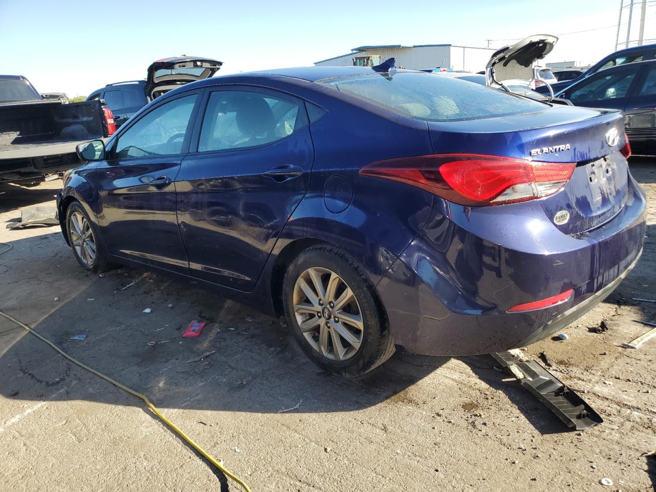 VIN 5NPDH4AE6EH493785 2014 HYUNDAI ELANTRA no.2