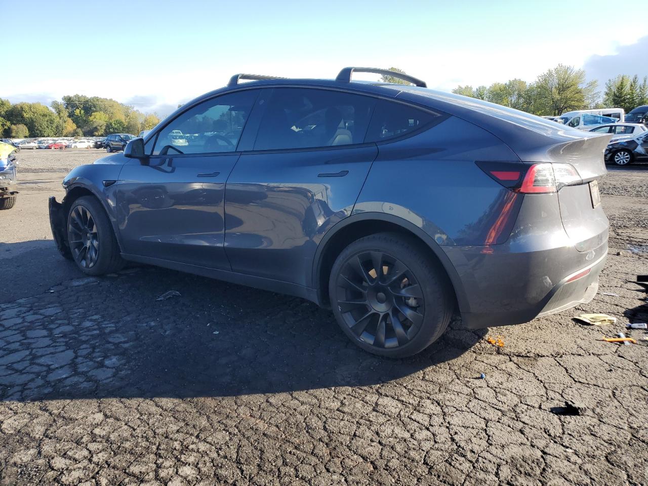 VIN 7SAYGDEEXPF598767 2023 TESLA MODEL Y no.2