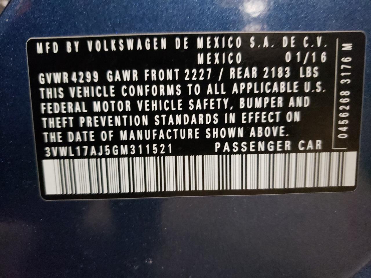2016 Volkswagen Jetta - Image 14
