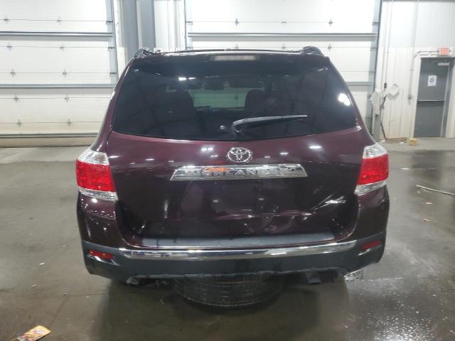  TOYOTA HIGHLANDER 2013 Бургунди