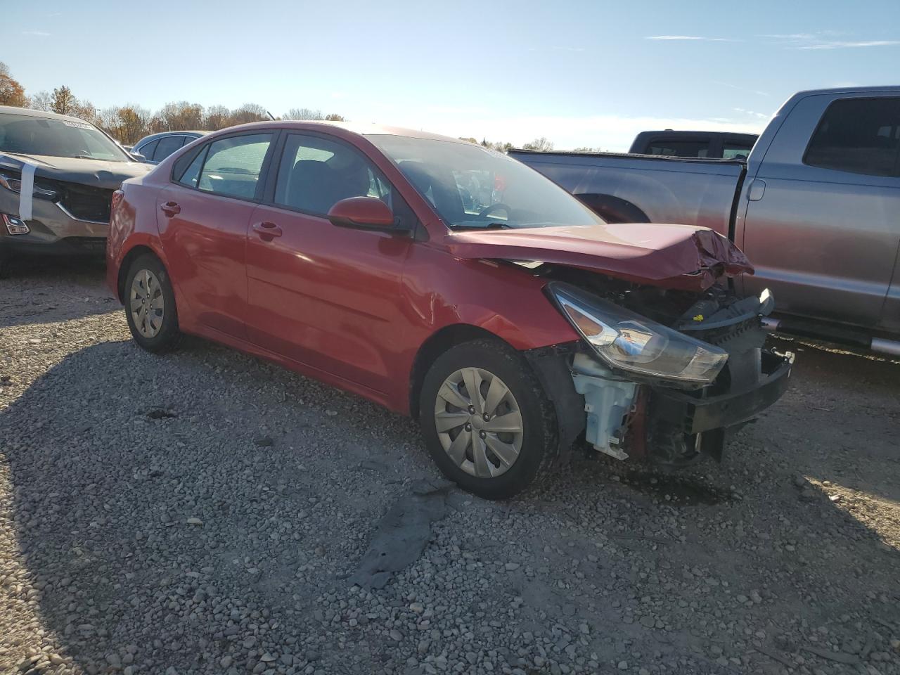 2020 Kia Rio Lx VIN: 3KPA24AD8LE295710 Lot: 76535514