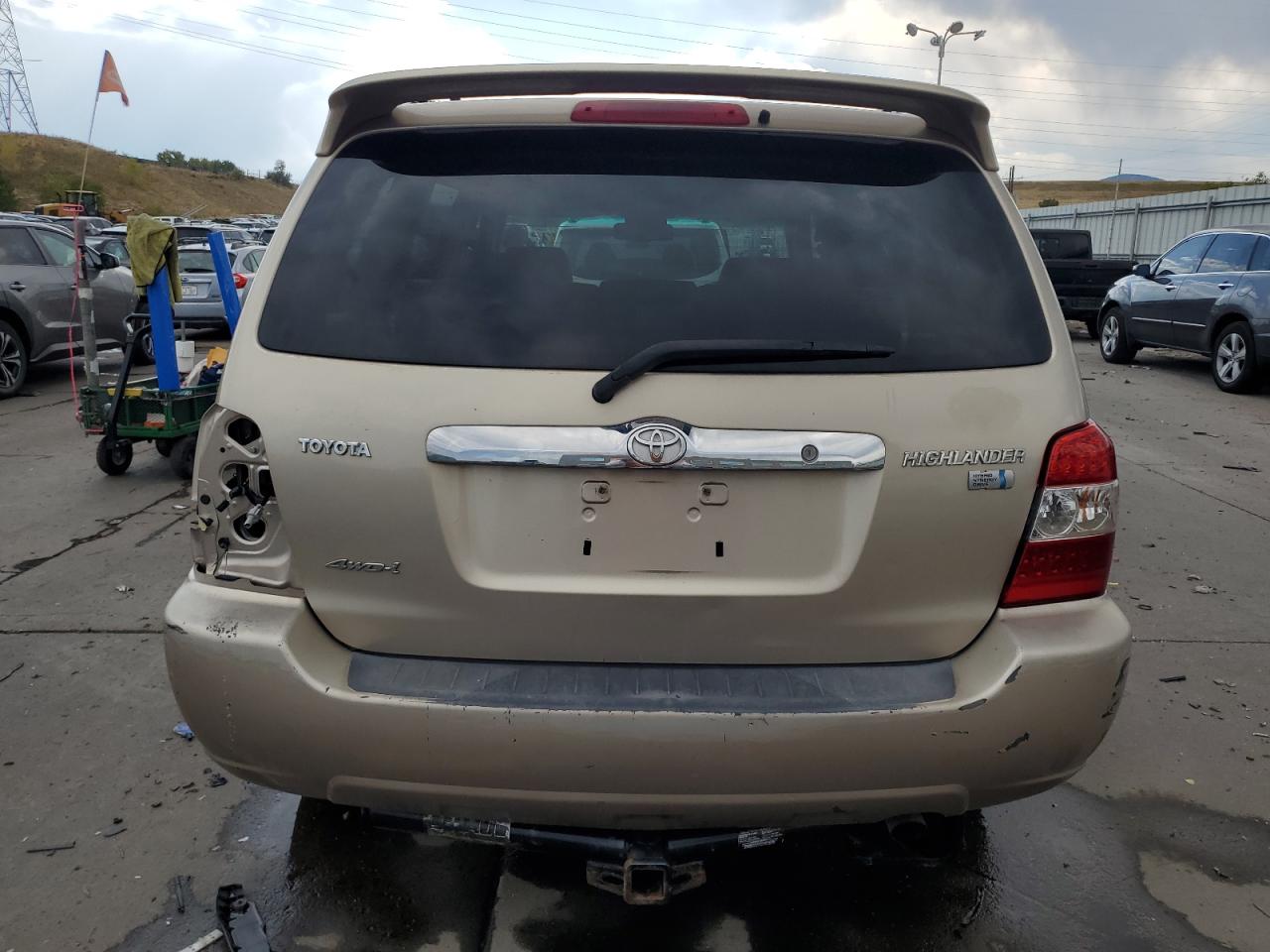 2007 Toyota Highlander Hybrid VIN: JTEHW21A570034476 Lot: 73529984