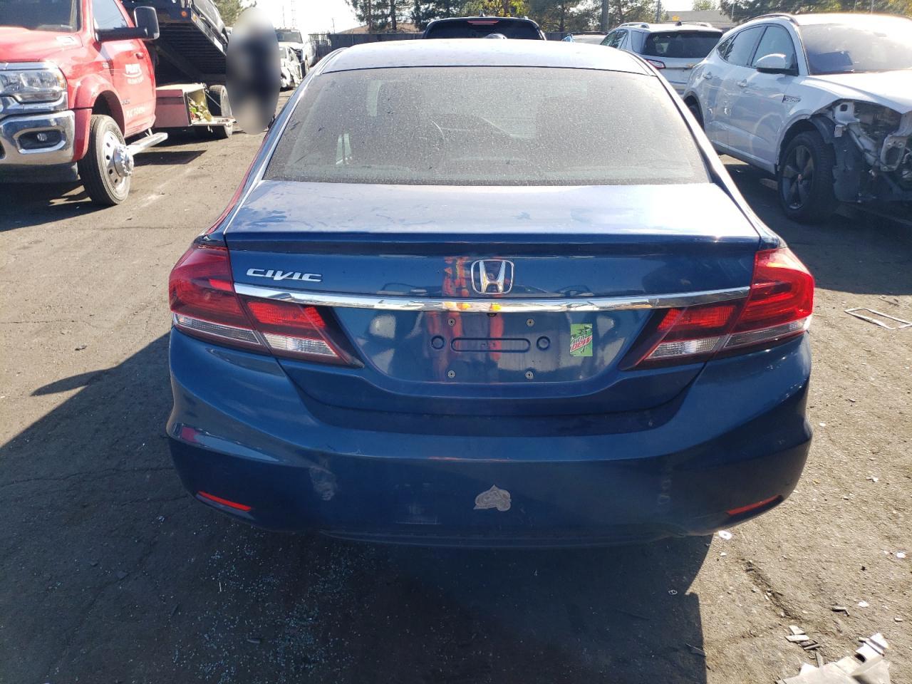 2014 Honda Civic Ex VIN: 19XFB2F85EE085543 Lot: 75842094