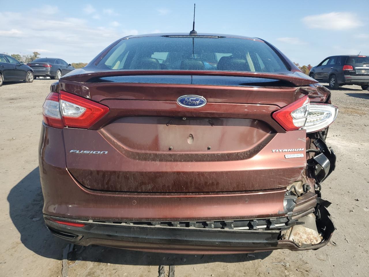 2015 Ford Fusion Titanium VIN: 3FA6P0K97FR220235 Lot: 77538354