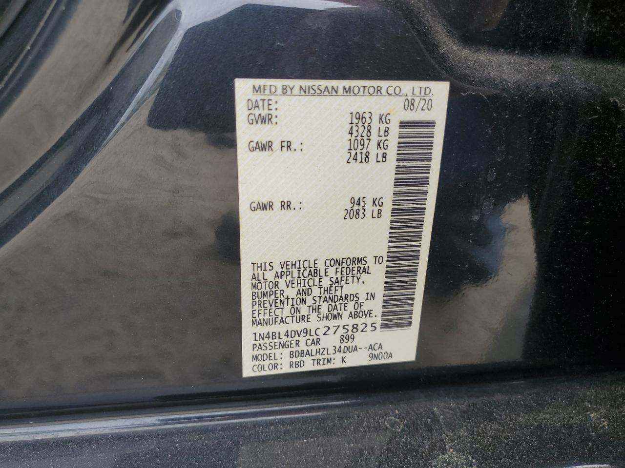 2020 Nissan Altima - Image 12