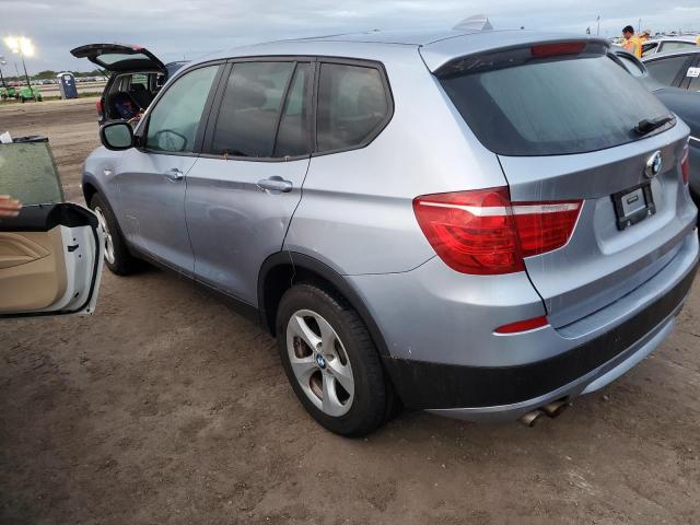  BMW X3 2012 Синий