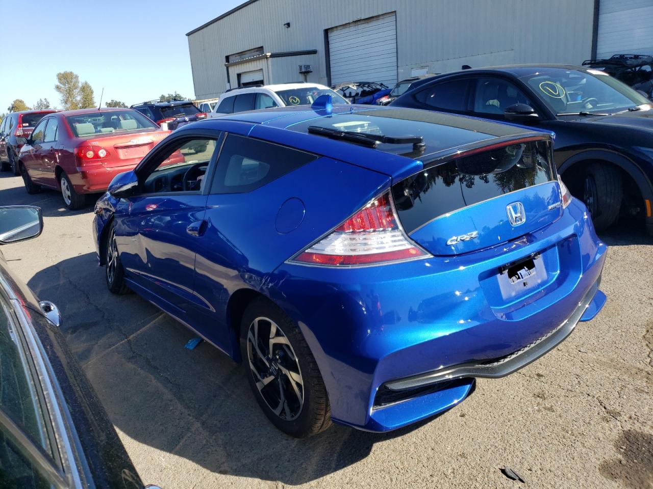 JHMZF1D63GS000193 2016 Honda Cr-Z Ex